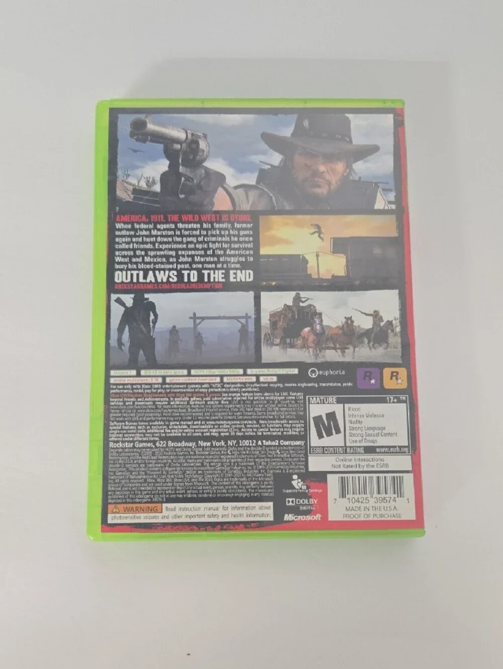 Red Dead Redemption On Xbox 360
